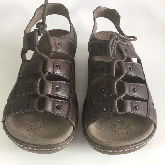 TAOS GHILBERT STRAPY LACE UP WOMENS SANDALS 10 - Picture 2 of 8